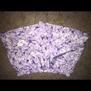 Nike athletic flower Shorts